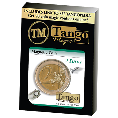 Magnetic 2 Euro coin E0021 by Tango Magic