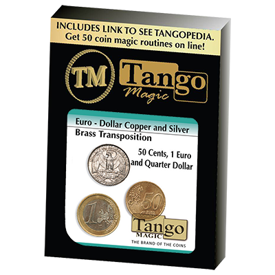 Euro-Dollar Silver/Copper/Brass Transposition, ED005 by Tango Magic