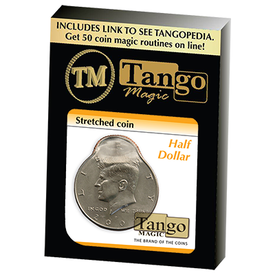 Stretched Coin - Half Dollar by Tango Magic