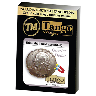 Shim Shell Quarter Dollar by Tango Magic