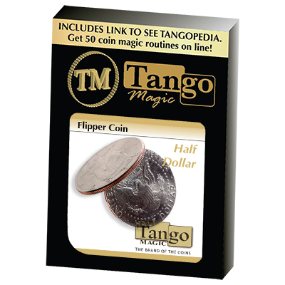 Flipper Coin Half Dollars, D0039 by Tango Magic