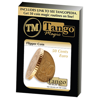 Flipper Coin 50 Cent Euro, E0035 by Tango Magic