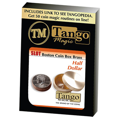 Slot Boston Box Brass half dollar, B0023Tango