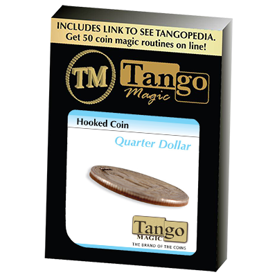 Hooked Coin Quarter by Tango Magic
