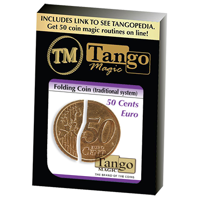 Folding 50 Cent Euro, E0037 by Tango Magic