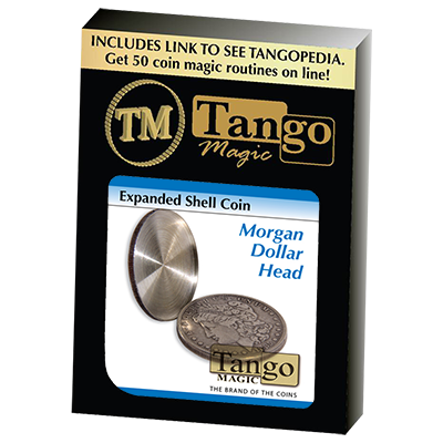 Expanded Shell Coin - Morgan Dollar, D0008, Head by Tango Magic