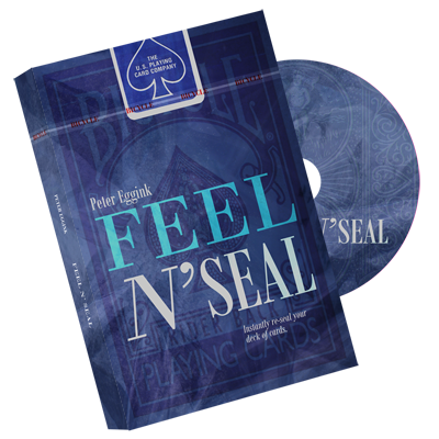 Feel N' Seal, Red (with DVD and Gimmick) by Peter Eggink