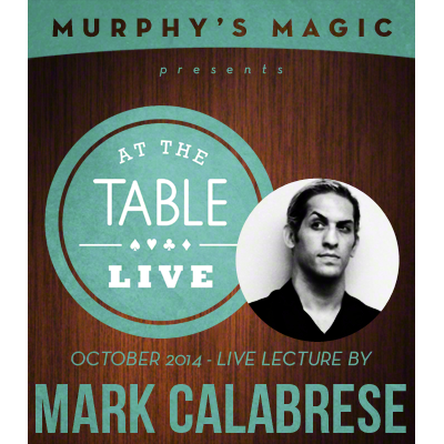 At the Table Live Lecture - Mark Calabrese 10/29/2014 (Download)