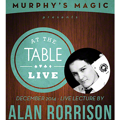 At the Table Live Lecture - Alan Rorrison 12/10/2014 (Download)