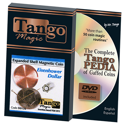 Expanded shell One Dollar Eisenhower Magnetic, D0156 by Tango Magic