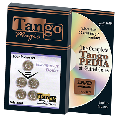 Four in One Eisenhower Dollar Set, D0146 by Tango Magic