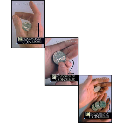 Ency of Coin Sleights Set, V1 thru 3 by Michael Rubinstein video (Download)