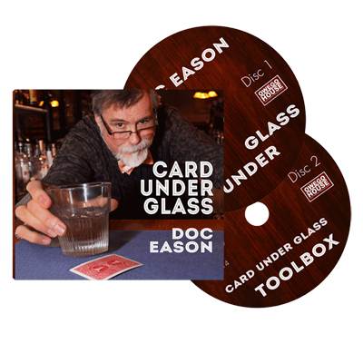 Doc Eason Card Under Glass, 2 DVD set by Kozmomagic