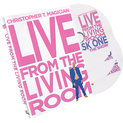 Live From The Living Room 3-DVD Set starring Christopher T. Magician