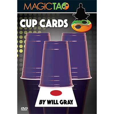 Cup Cards (with DVD and Gimmick) by Will Gray and Magic Tao