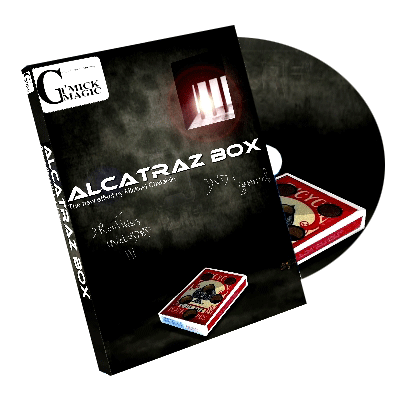 Alcatraz Box, Red Gimmick and DVD by Mickael Chatelain