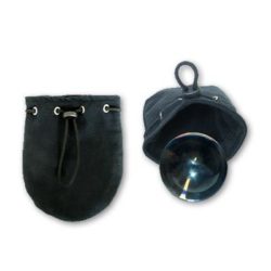 Canvas Ball Bag, 80 MM for Contact Juggling Balls & Chop Cups by Dr. Bob's Magic Shop