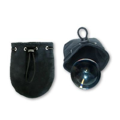 Canvas Ball Bag, 80 MM for Contact Juggling Balls & Chop Cups by Dr. Bob's Magic Shop