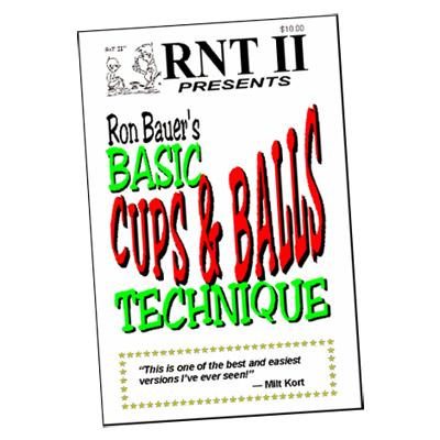 Basic Cups & Balls Technique book