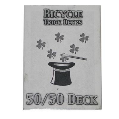 50/50 Decks Bicycle, Red