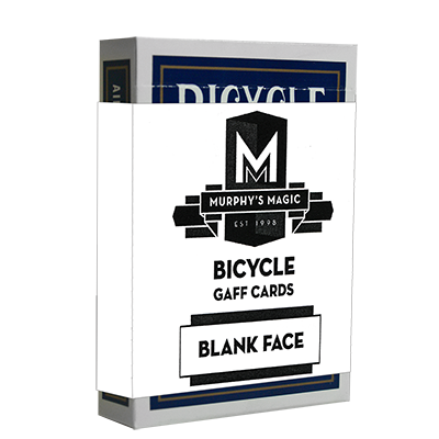 Blank Face Bicycle Cards, Blue