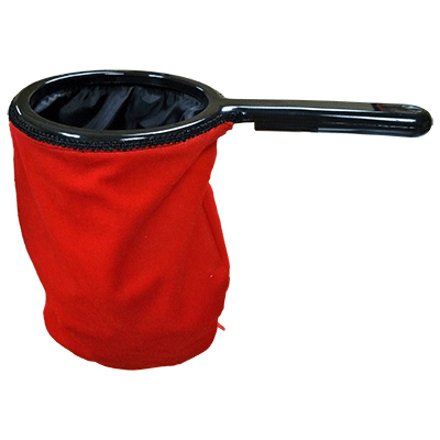 Change Bag Velvet with Zipper, Red by Bazar de Magia