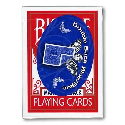 Double Back 809 Mandolin Back, Blue, Blue by USPCC