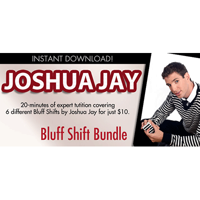 Bluff Shift Bundle by Joshua Jay and Vanishing, Inc. video (Download)
