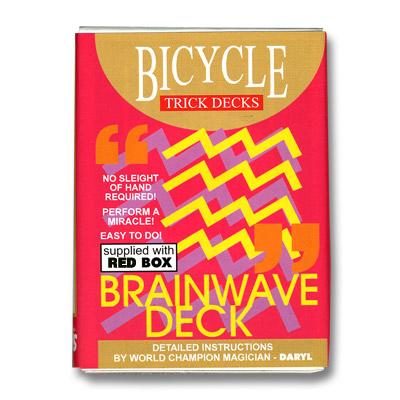 Brainwave Deck Bicycle, Red Case