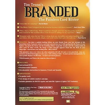 Branded, Mini and Regular Bic Gimmicks and DVD by Tim Trono - Image 2