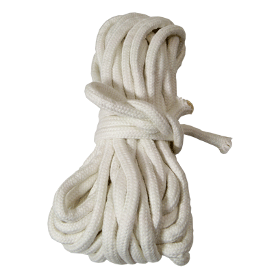 BTC Parlor Rope 50 ft., Extra White 3/8″ thick With Core