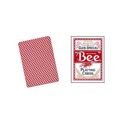 Cards Bee Poker size, Red