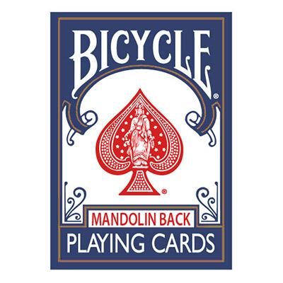 Bicycle Playing Cards 809 Mandolin Back, Blue by USPCC - Image 2