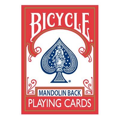 Bicycle Playing Cards 809 Mandolin Back, Red by USPCC - Image 2