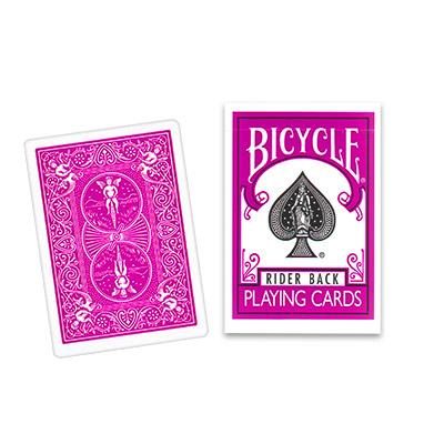 Cards Bicycle Fuchsia Back USPCC