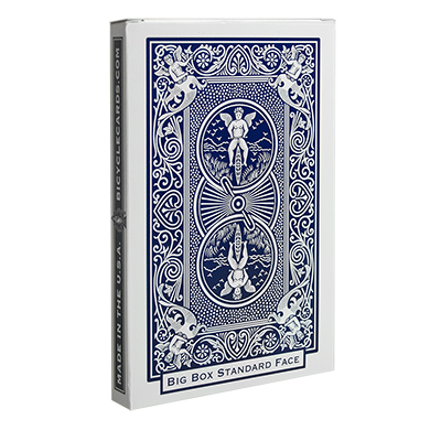 Big Bicycle Cards, Jumbo Bicycle Cards, Blue - Image 2