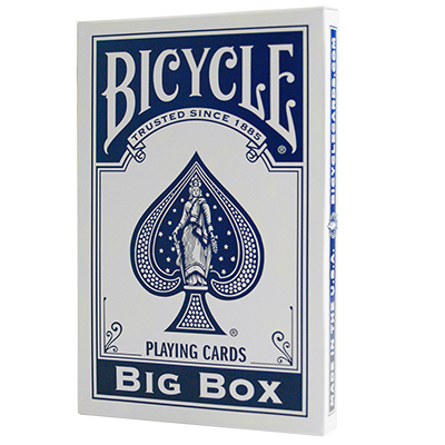 Big Bicycle Cards, Jumbo Bicycle Cards, Blue