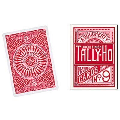 Cards Tally Ho Circle Back, Red