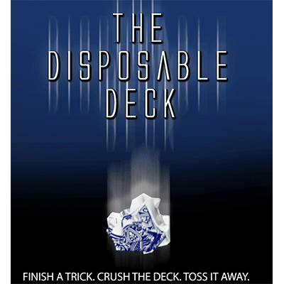 Disposable Deck 2.0, Blue by David Regal