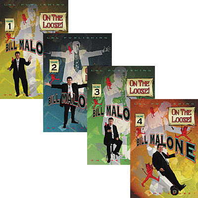 Bill Malone On The Loose, V1 thru 4 video (Download)