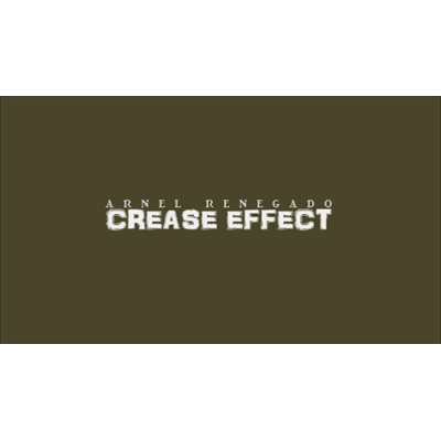 Crease Effect by Arnel Renegado (Download)