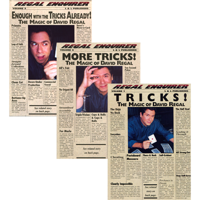 David Regal Set, V1 thru 3 video (Download)