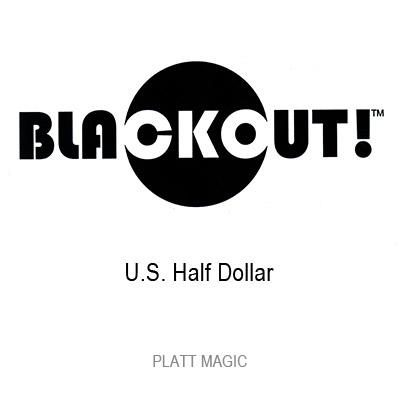 Blackout, US Half Dollar, With DVD by Brian Platt