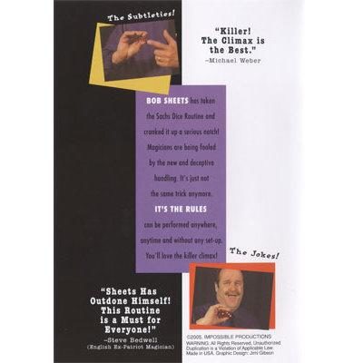It's The Rules, DICE ROUTINE by Bob Sheets - Image 2