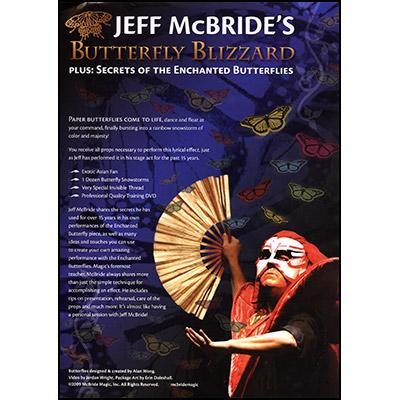 Butterfly Blizzard, Props and DVD by Jeff McBride and Alan Wong