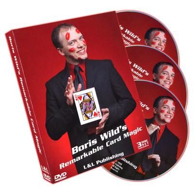 Remarkable Card Magic, 3 DVD Set by Boris Wild