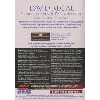 Premise Power & Participation V2 by David Regal and L & L Publishing - Image 2