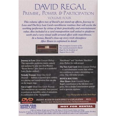 Premise Power & Participation V4 by David Regal and L & L Publishing - Image 2