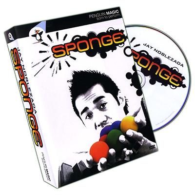 Sponge, DVD and 4 Sponge Balls by Jay Noblezada
