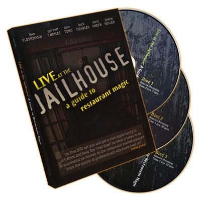 Live At the Jailhouse - A Guide to Restaurant Magic, 3 DVD Set
